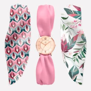 Reloj Bill's Trend Satin Pink