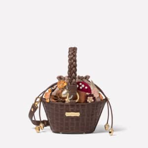 Bolso Graziella Braccialini Cesta de setas