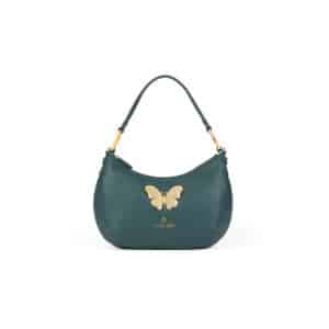 Bolso Braccialini de cuero unike pamplona verde
