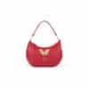 Bolso Braccialini de cuero unike pamplona rojo