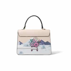 Bolso Braccialini de cuero winter oasis beige San sebastian