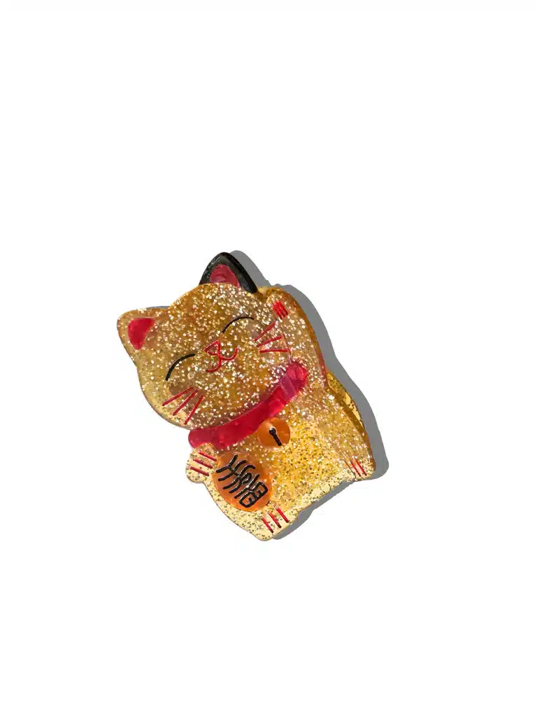 Pinza para el pelo original Lucky Cat unike Zaragoza Pinza para el pelo original Lucky Cat unike Zaragoza
