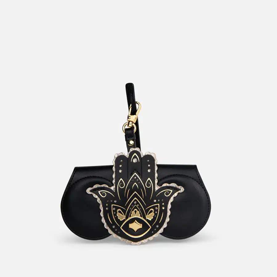 Complemento original Funda de Gafas de Cuero Vegano Any Di - Fatima unike pamplona