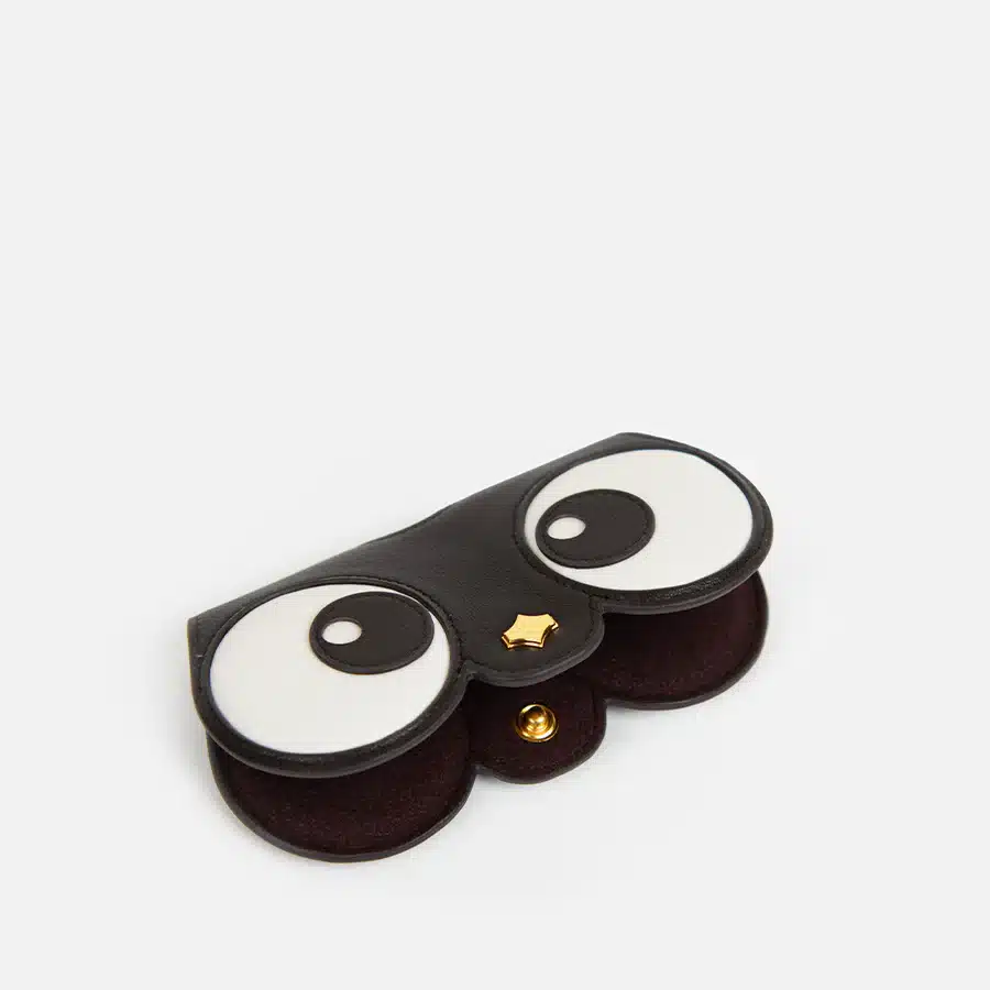 Complemento original Funda de Gafas de Cuero Vegano Any Di - Googly Eye unike pamplona