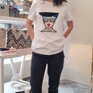 Camiseta pop art sahi london de algodon unike pamplona