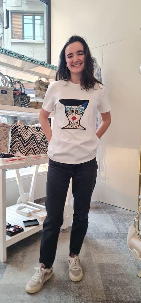 Camiseta pop art sahi london de algodon unike pamplona Camiseta pop art sahi london de algodon unike pamplona