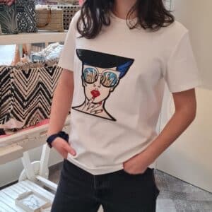 Camiseta pop art sahi london de algodon unike pamplona
