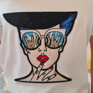 Camiseta pop art sahi london de algodon unike pamplona