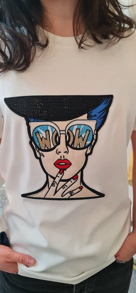 Camiseta pop art sahi london de algodon unike pamplona Camiseta pop art sahi london de algodon unike pamplona