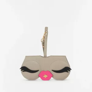 Complemento original Funda de Gafas de Cuero Vegano Any Di - Reflection unike accesorio mujer pamplona