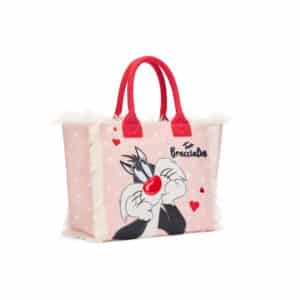 Bolso braccialini summer looney tunes de tela unike San Sebastián Silvestre