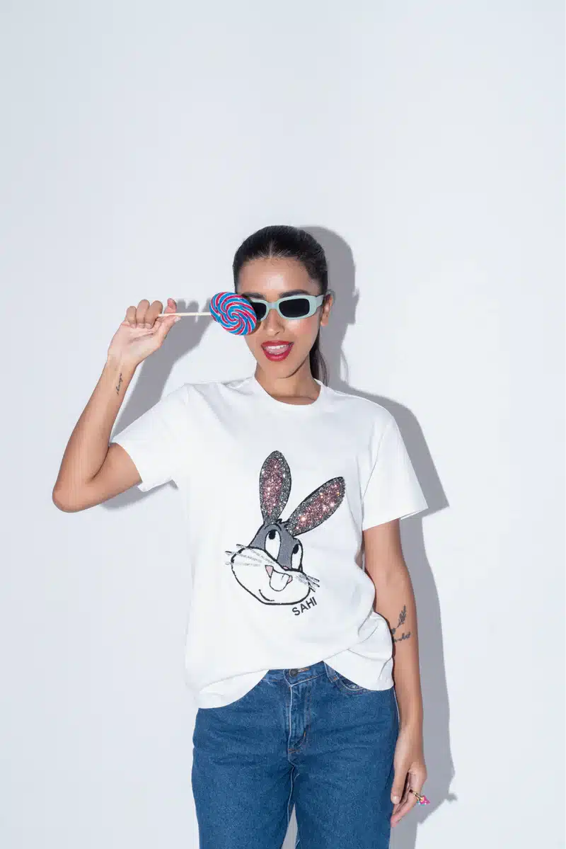Camiseta pop art sahi london de algodon unike pamplona