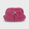 Bolso de tela pamplona. bolso Massimo Braccialini de tela Soleado rosa original para mujer pamplona unike