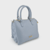 Bolso de piel pamplona. bolso Massimo Braccialini de piel piuma celeste original para mujer pamplona unike