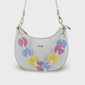 Bolso de piel pamplona. bolso Massimo Braccialini de piel Stone blanco original para mujer pamplona unike