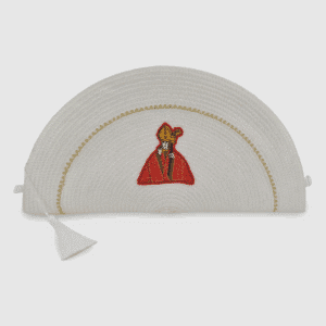 Bolso abanico de san fermin Pamplona. bolso de mano para san fermin Unike